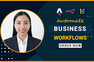 automate business workflows using ai and web apps