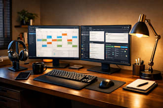 be your virtual assistant for admin and online tasks