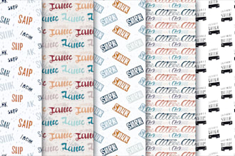 create pattern designs for fabrics and packaging