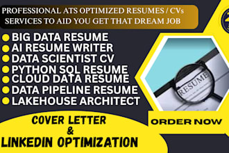 write data engineering resume, data architecture cv, lakehouse architect resume