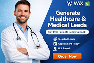generate healthcare clinic hospital wellness theraphy dental medspa doctor leads