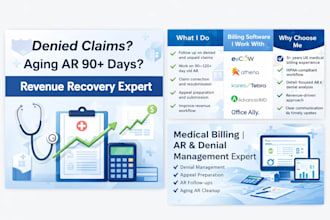 recover denied claims and manage ar for US providers