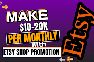 do etsy shop promotion and etsy SEO
