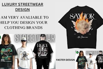 design streetwear t shirt designs for your brand