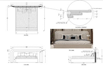 create detailed woodworking plan and joinery shop drawing with precision cad