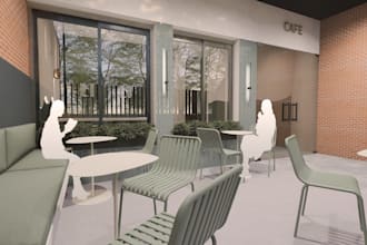 create high quality commercial interior and exterior  renders
