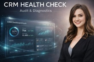 audit your CRM and deliver a detailed health check report