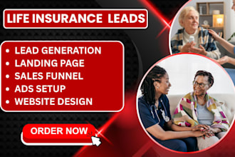 life insurance leads final expense leads sales funnel life insurance website