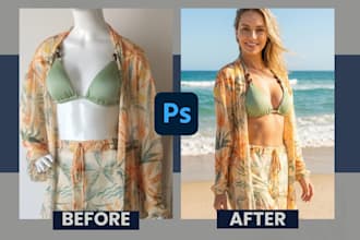 create realistic swimwear model lookbooks from your mannequin or flat lay photos
