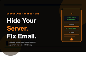 cloudflare tunnel and dns for your server or domain