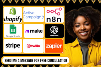 n8n zapier openai twilio stripe activecampaign google sheets hubspot quickbooks