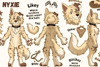 furry ref sheet anthro ref sheet furry art fursona character fursona ref sheet