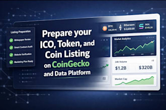 coingecko, token listing, coin listing, bep20, token promotion, smart contract