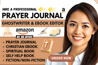 ghostwrite edit christian book journal prayer journal and spritual book