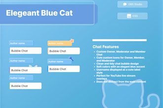 creating custom CSS chat for your streaming