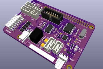 custom pcb design in kicad