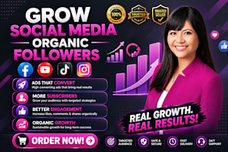 organically do social media promotion with audience growth