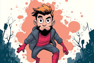 create comics and cartoon illustrations