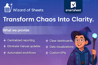 build smartsheet solutions to streamline your operations