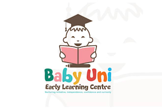 design best quality logo for childcare learning centre