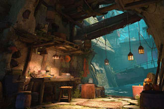 make environment concept art
