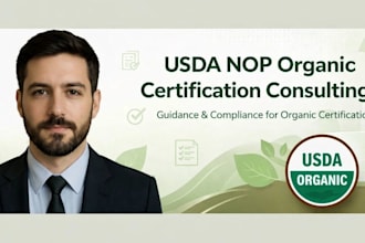 guide you to usda nop organic certification