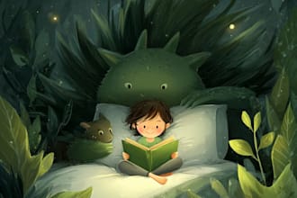illustrate children book illustration and children