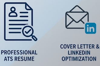 write, edit, update your resume, cover letter, and linkedin