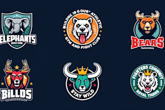 make eye catching animal logo design  with unlimited revision