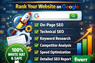 do full SEO audit, on page and technical errors