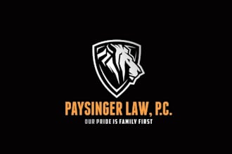 design beautiful lion based logo for law firm