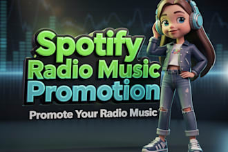 do spotify radio music promotion and promote your radio music