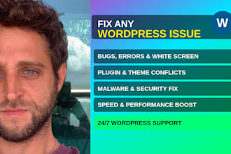 fix any wordpress issue