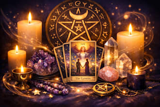 cast spiritual spell casting for love, luck, custom spell, personal growth
