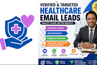 do aesthetic, detox, rehab, dentist, medspa, behavior health clinic email leads