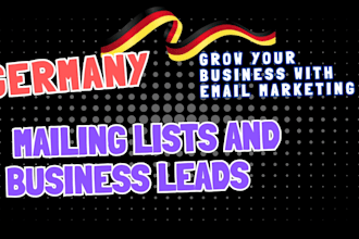 build germany business email list and berlin b2b contacts lead list