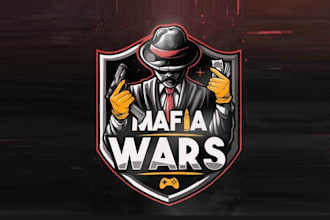 make unique excellent logo for mafia themed gaming website