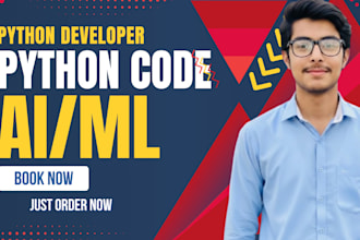 write python code for your app,ai model,ml model,assistant and website