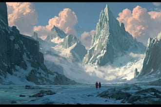 concept art for science fiction