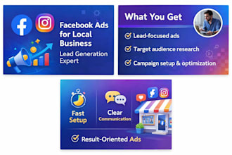 run facebook ads for local business lead generation