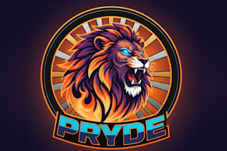 draw eye catching animal logo design with unlimited revision