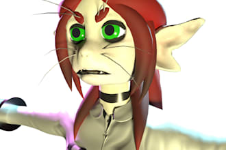 professionally add facial animation for your 3d model