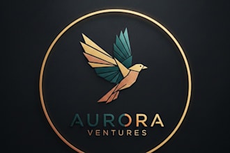 design a modern and trendy logo for your brand