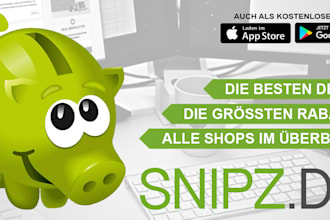 post your deals on snipz best german market, mydealz, snipz