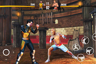 build play to earn 3d fighting game, arcade game, blockchain ready game systems