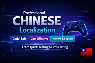 do expert chinese localization for games and apps