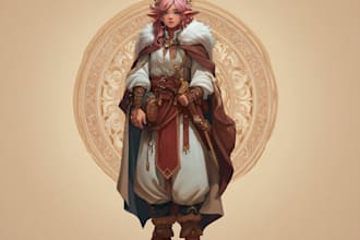draw your dnd character art