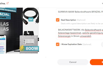 help you post your deal or coupon on biggest deal platform, mydealz