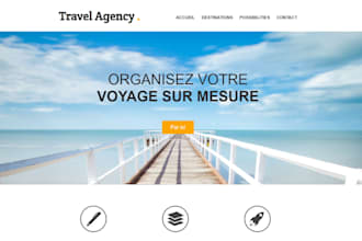 design and develop a complete responsive website