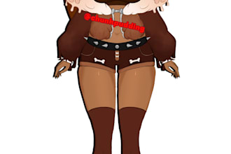 design live2d vtuber models